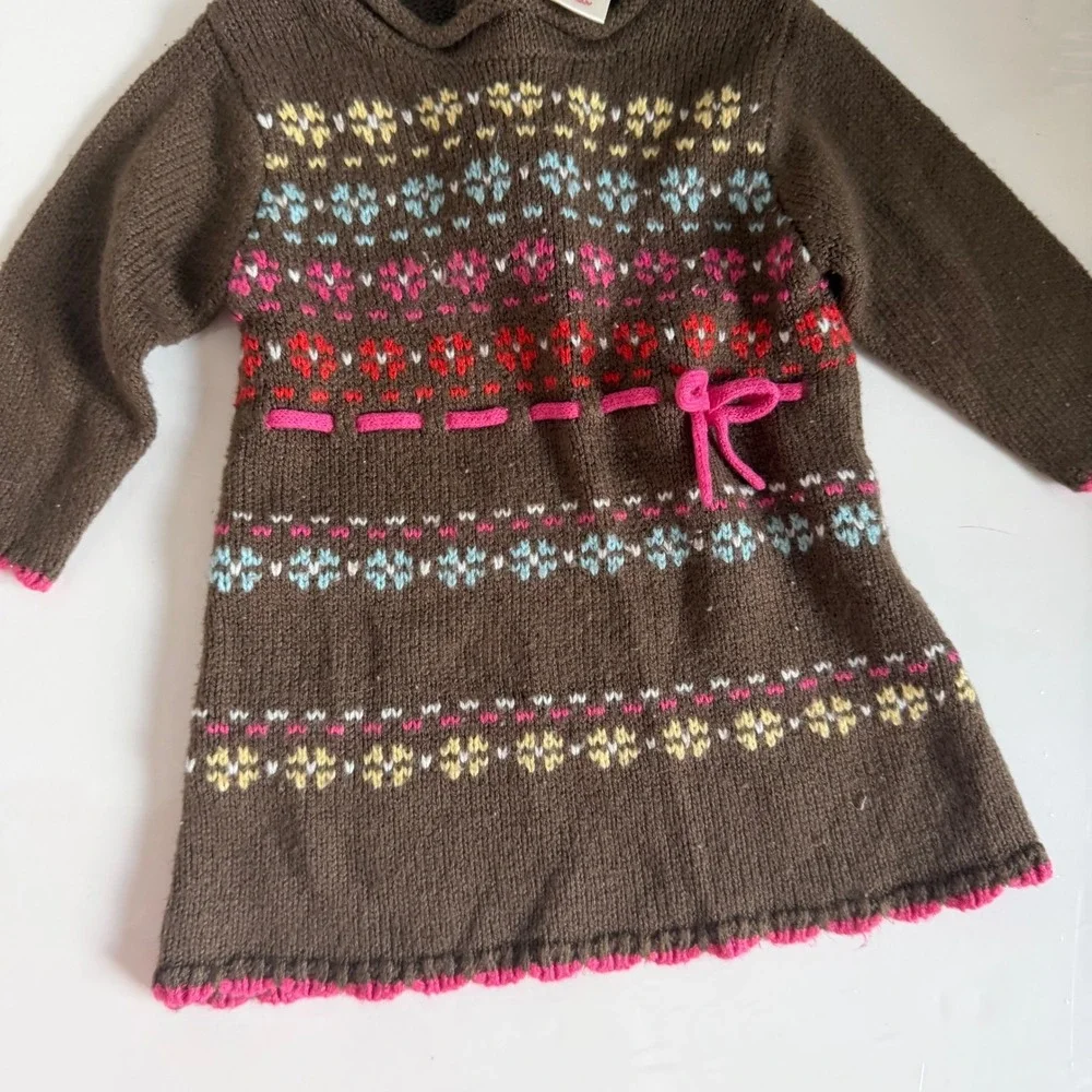 Vintage Y2K Baby‎ Sweater Dress Size 0-3 Months